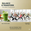 Detox Drink & Exercise Program